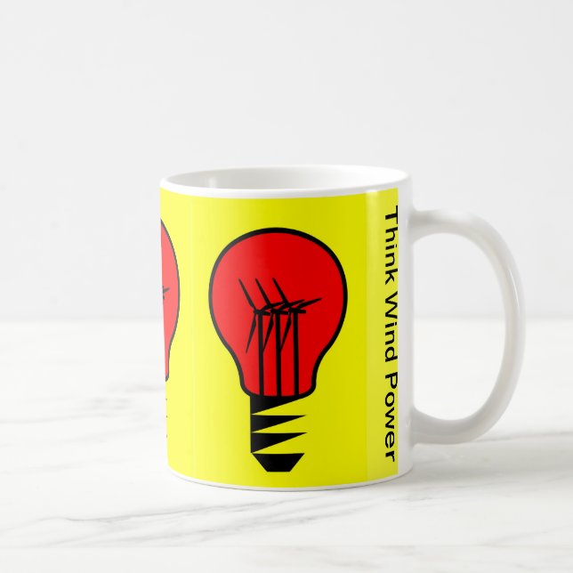 Think Wind Power Coffee Mug (Right)