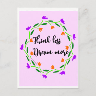 Thinkers and Dreamers postcard