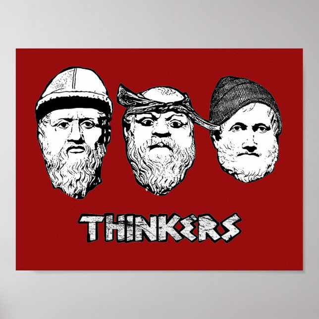 Thinkers poster (Front)