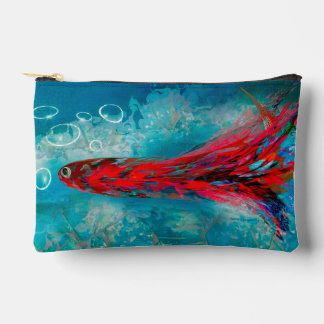 Thinkin’ in the Deep B G Sea Accessory Pouch