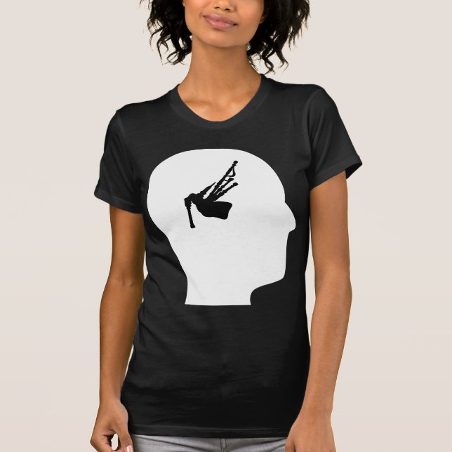 Thinking About Bagpipes T-Shirt (Front)