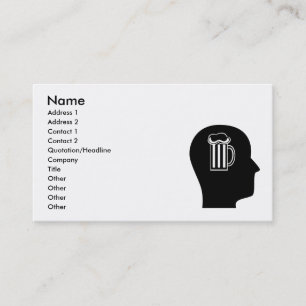 Thinking About Beer Business Card