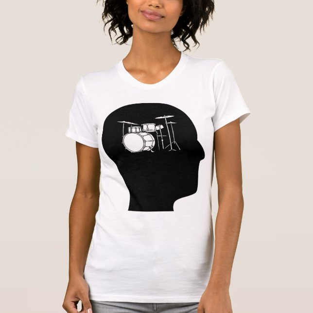 Thinking About Drums T-Shirt (Front)