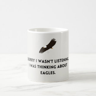 Thinking About Eagles  Coffee Mug