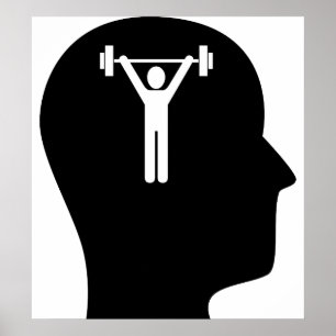 Thinking About Exercise Poster