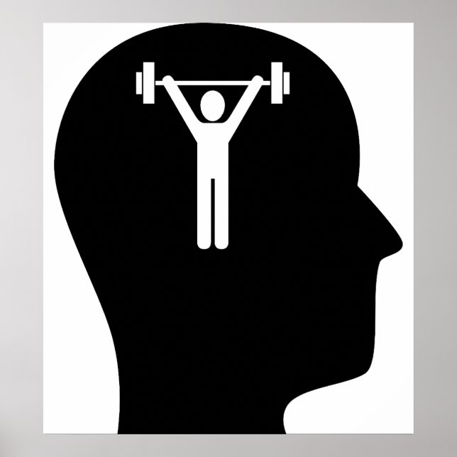 Thinking About Exercise Poster (Front)