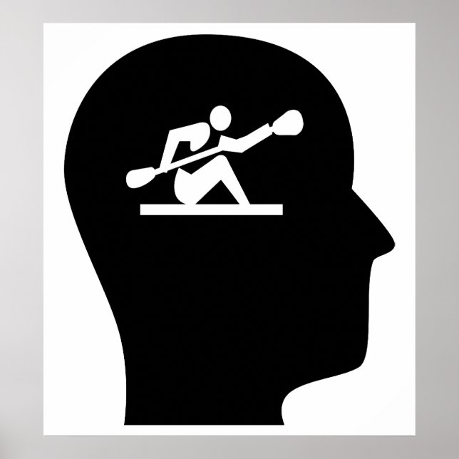 Thinking About Kayaking Poster (Front)