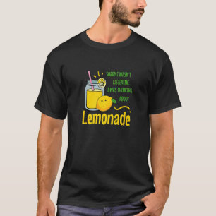 Thinking About Lemonade Citrus Lemon T-Shirt