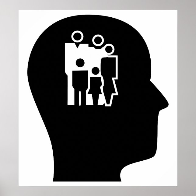 Thinking About Social Work Poster (Front)