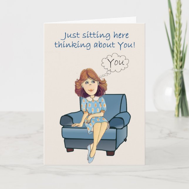 Thinking about you card (Front)