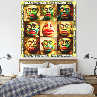 Thinking About You | LIKE YOU Collection Canvas Print