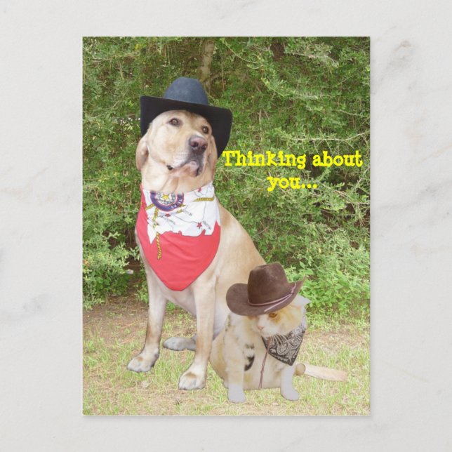 Thinking About You Postcard (Front)
