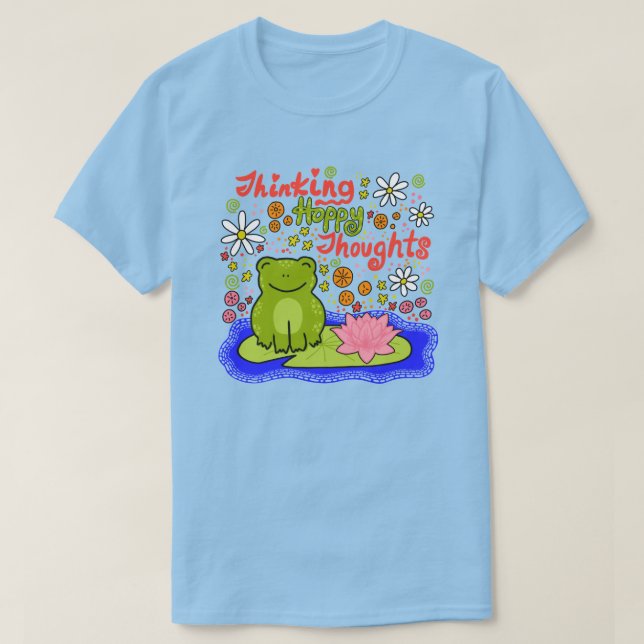 Thinking Hoppy Thoughts T-Shirt (Design Front)