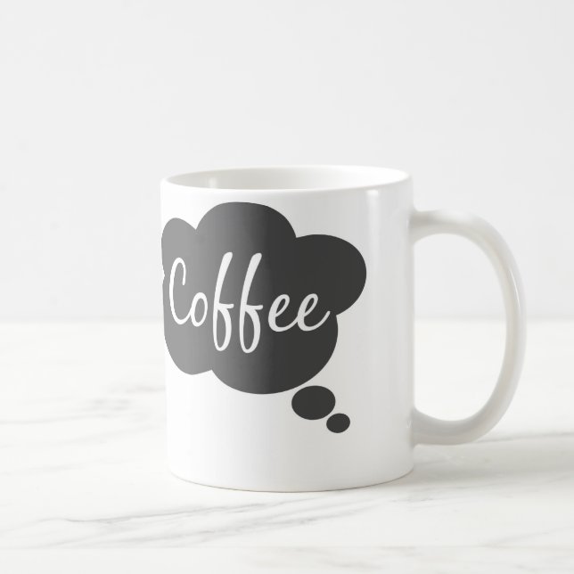 Thinking of Coffee Mug (Right)