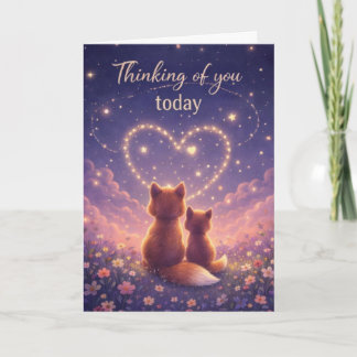 Thinking of Mom Today Mother's Day Card