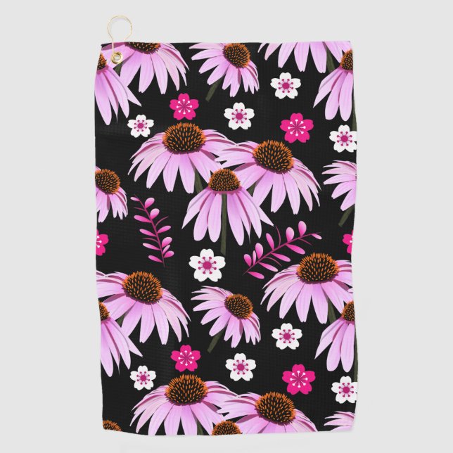 Thinking of Summer Golf Towel (Front)