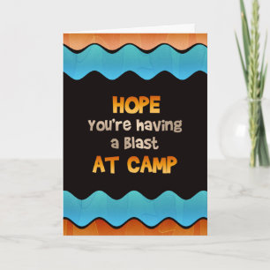 Thinking of You at Summer Camp Card