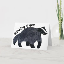 Thinking of You Badger