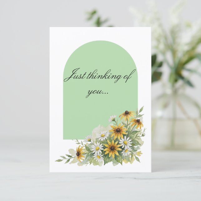 Thinking of You - BK Thank You Card (Standing Front)