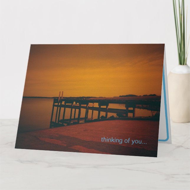Thinking of You- Blank Card (Front)