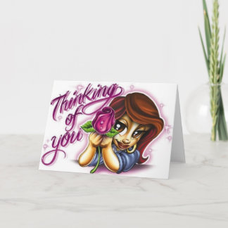 Thinking of you card