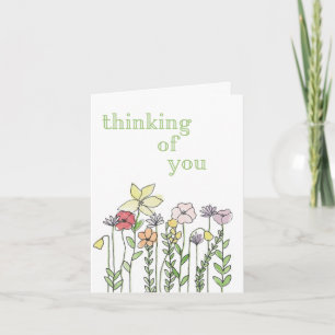 Thinking of you card