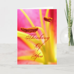 Thinking Of You. Card