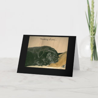 Thinking of you card