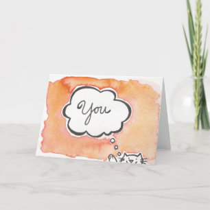 Thinking of you card