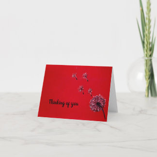 Thinking of you card
