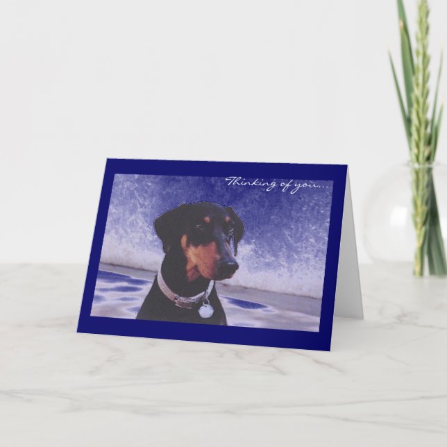 Thinking of you... card (Front)