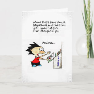 Thinking of You card - The Cudorables