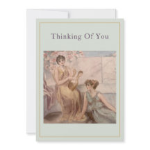 Thinking of You Card Vintage Sage Serenity | 