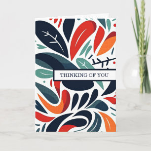 “Thinking of You” Card with Heartfelt Message