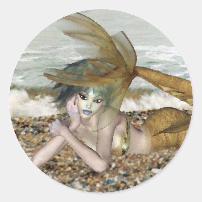 Thinking of You Classic Round Sticker (Front)