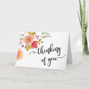 thinking of you condolences bereaved loss card