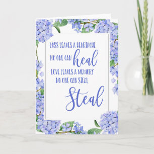 thinking of you condolences bereaved loss card