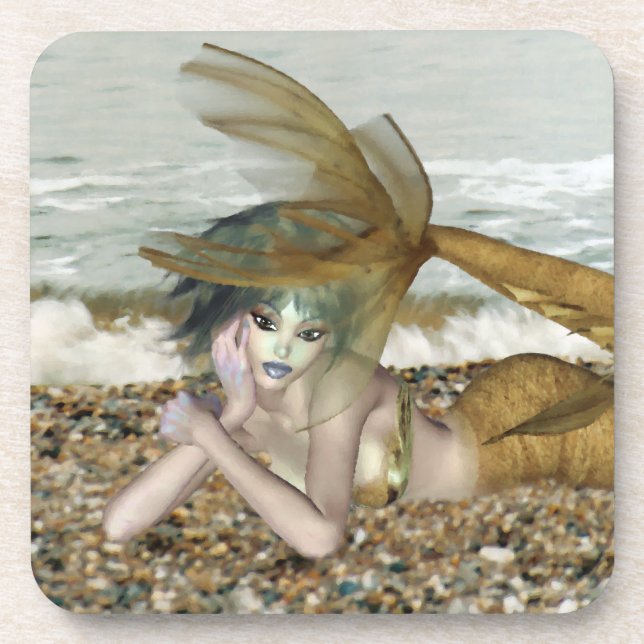 Thinking of You  Cork Coaster (Front)