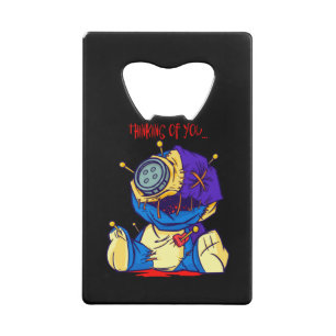 Thinking of You Creepy Voodoo Doll Design