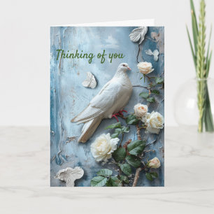 Thinking of You - Dove Condolence Card