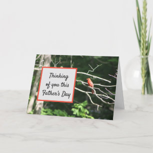 Thinking of You Father's Day - "Our" - Father Loss Card