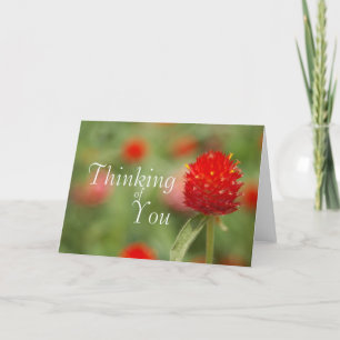 Thinking of You Floral Card