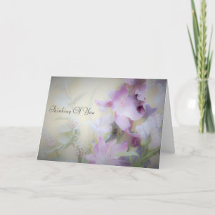 Thinking Of You Floral Greeting Card