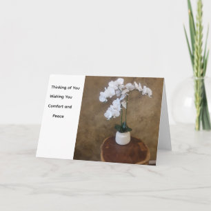 Thinking of You Flower Card