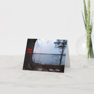 Thinking of You for Family - Customisable Card