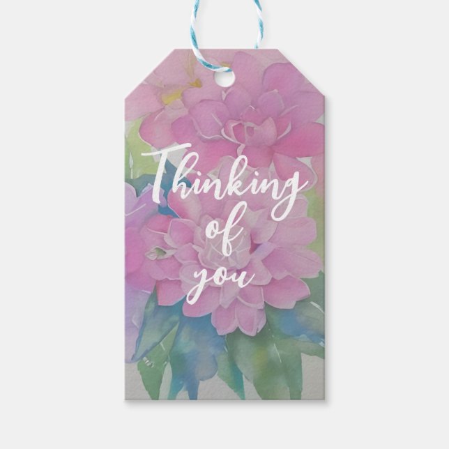 Thinking of you gift tags (Front)
