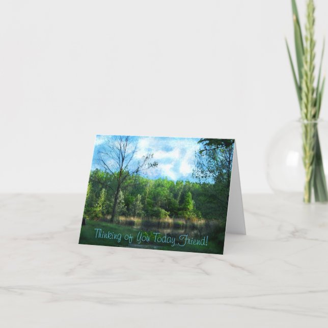 "Thinking of You" greeting card (Front)