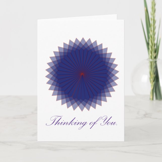 Thinking of You Greeting Card (Front)