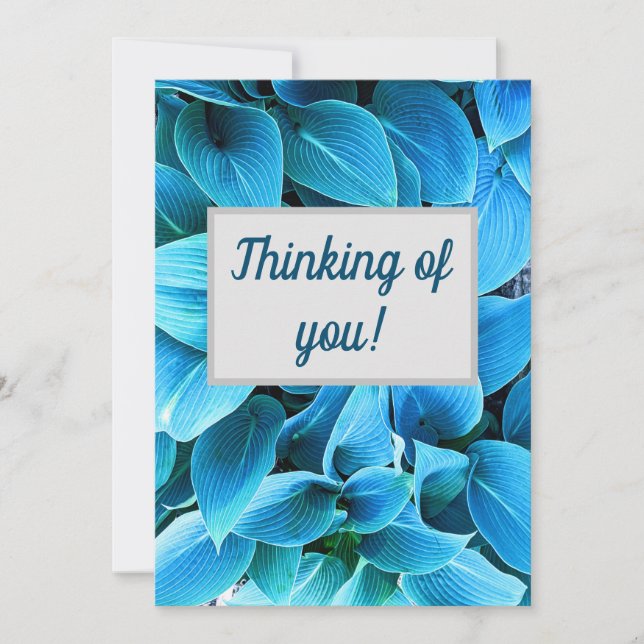 Thinking of you greeting card (Front)