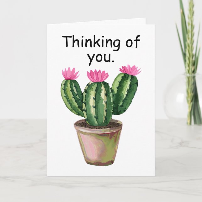 Thinking of You Greeting Card (Front)